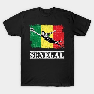 Senegal Soccer Supporter Goalkeeper Shirt T-Shirt